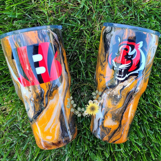 Custom Hydrodipped Tumbler