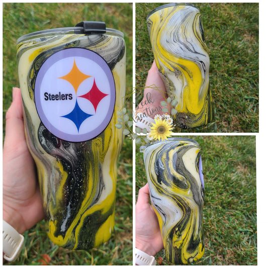 Custom Hydrodipped Tumbler
