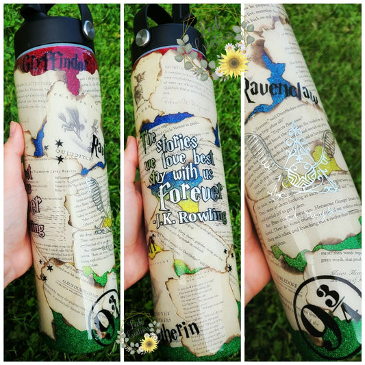 Potter Book Page Tumbler