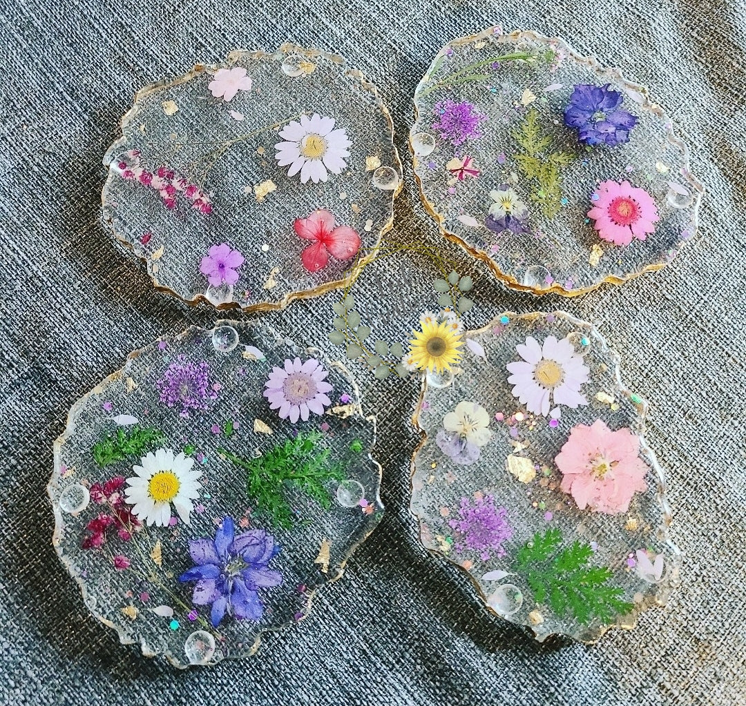 Dried Flower Coaster