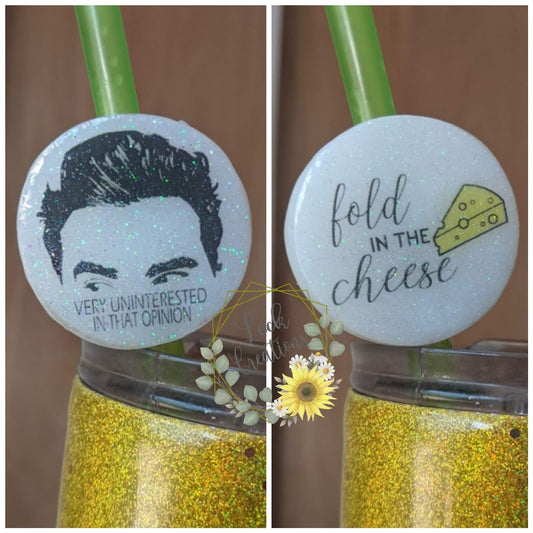 Custom Schitt's Creek Straw Topper