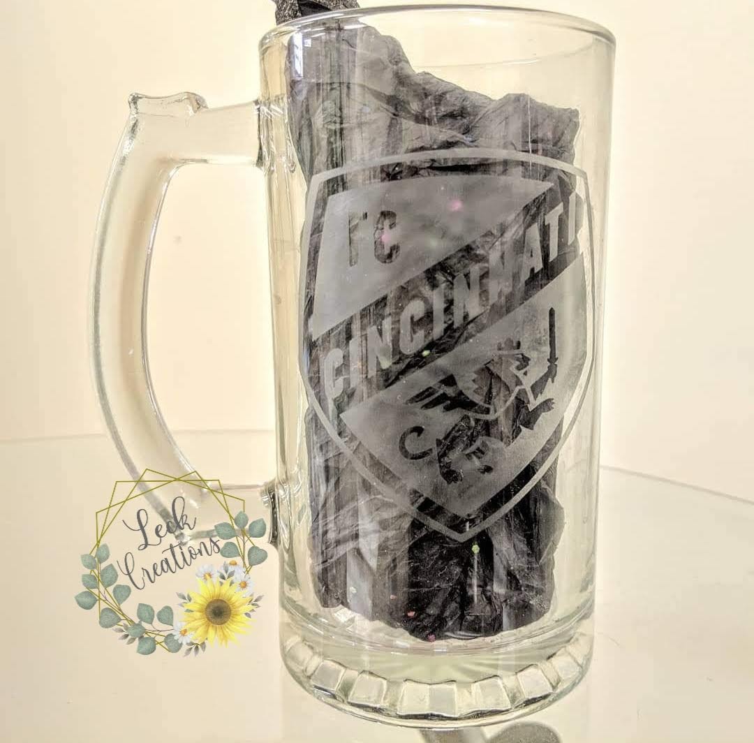 FCC Logo Glass