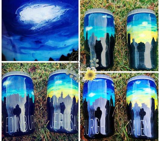 Custom Skyline Tumbler