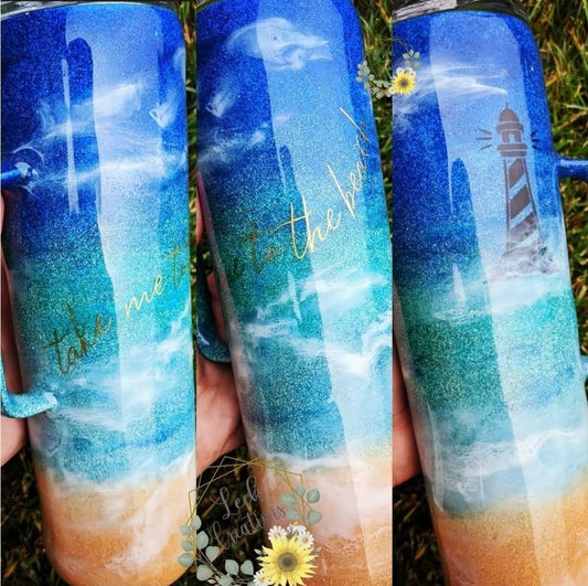 Beach Waves Tumbler