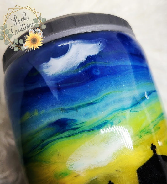 Custom Skyline Tumbler