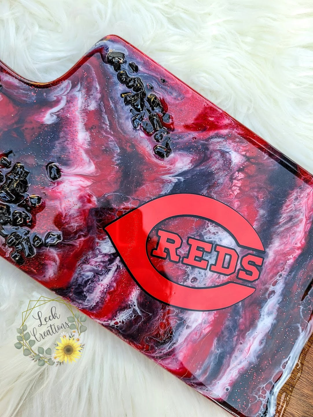 Custom Sports Themed Long Charcuterie Board