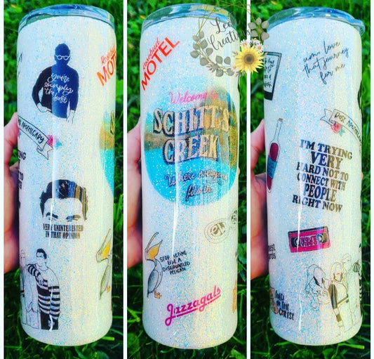 Schitts Creek Collage Tumbler