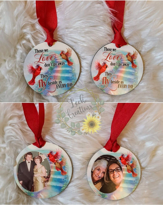 Cardinal Memorial Ornament