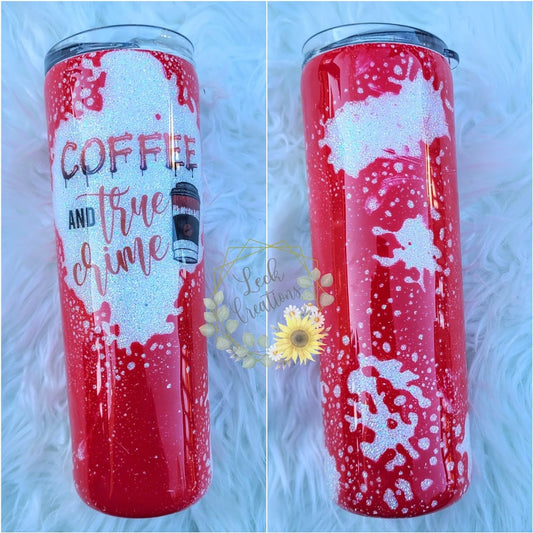 RTS 20oz Skinny Coffee True Crime Tumbler