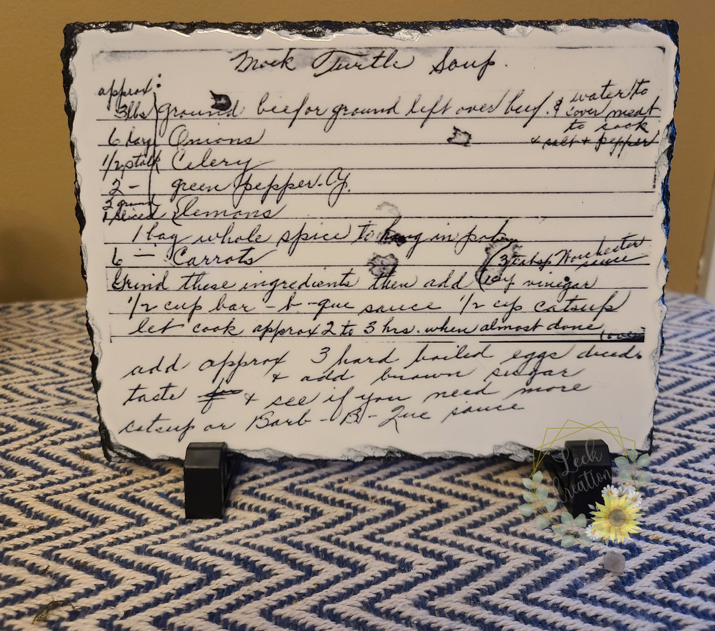 Custom Photo Slate