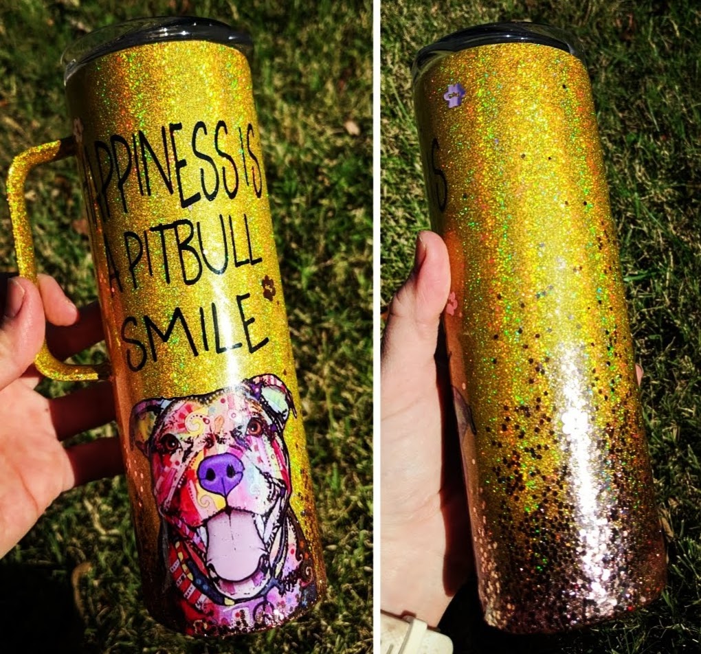 Custom Holographic Tumbler
