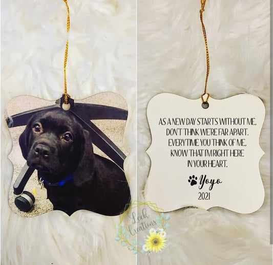 Pet Memorial Ornament