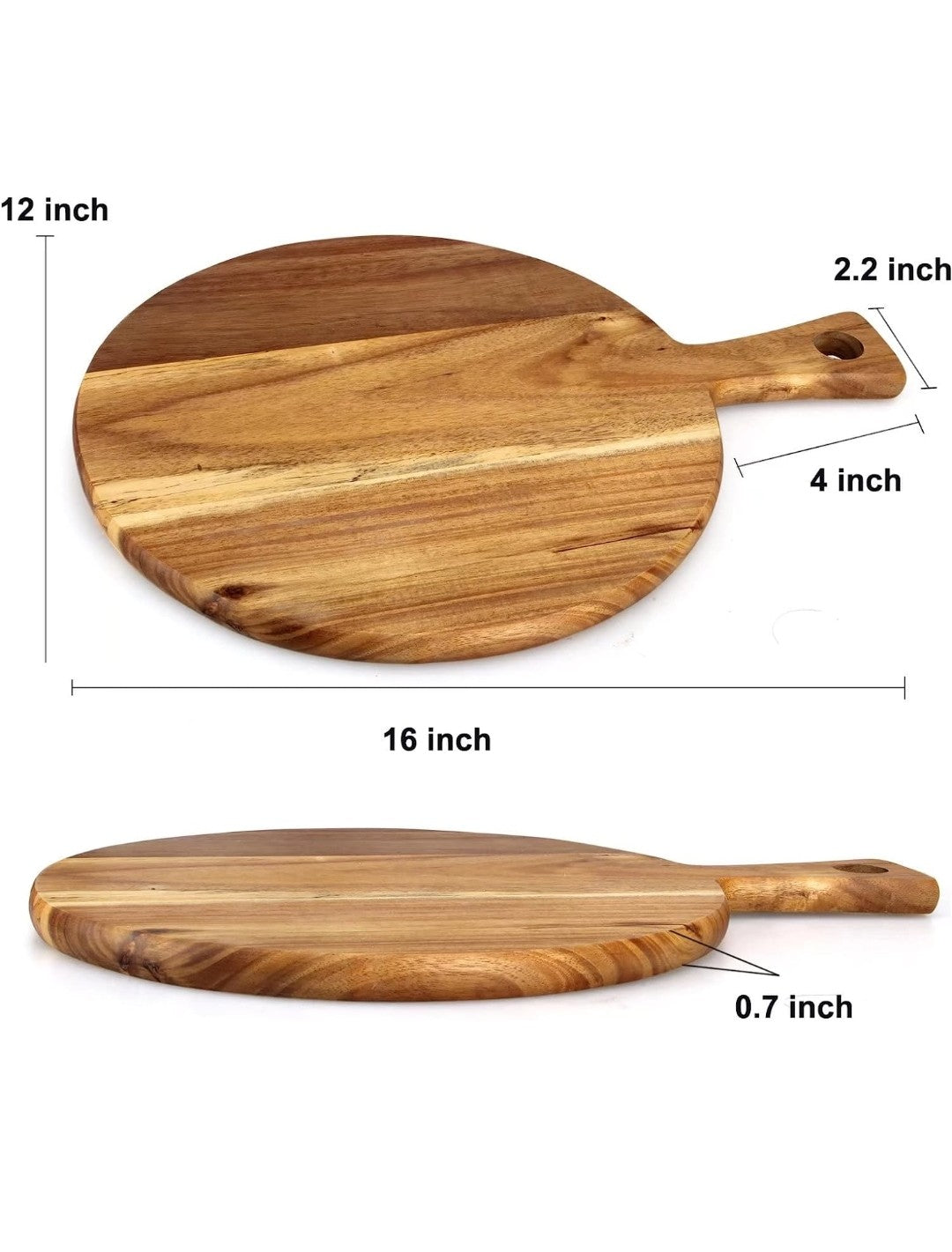 Beach Waves Round Charcuterie Board