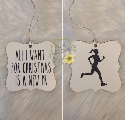 Runner Ornament