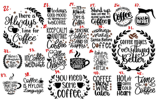 Custom Coffee Saying Ceramic Mug