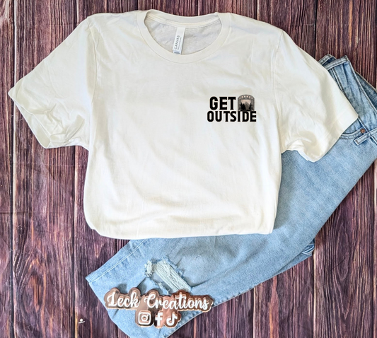 Get Outside Bella Unisex T-Shirt