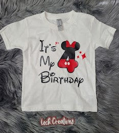 Custom Mouse Birthday Toddler Gildan T-Shirt