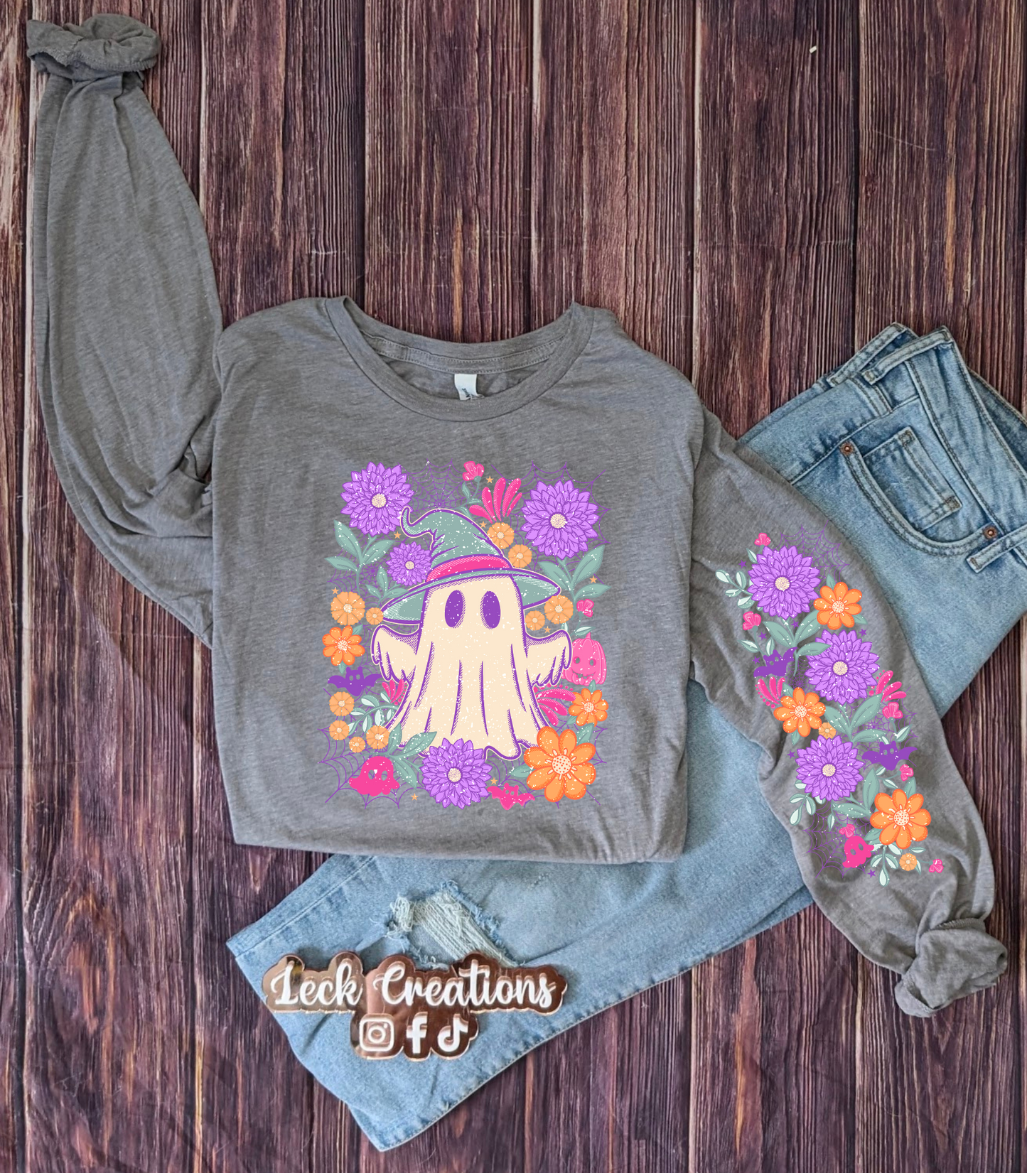 Floral Ghost Bella Long Sleeve 3501