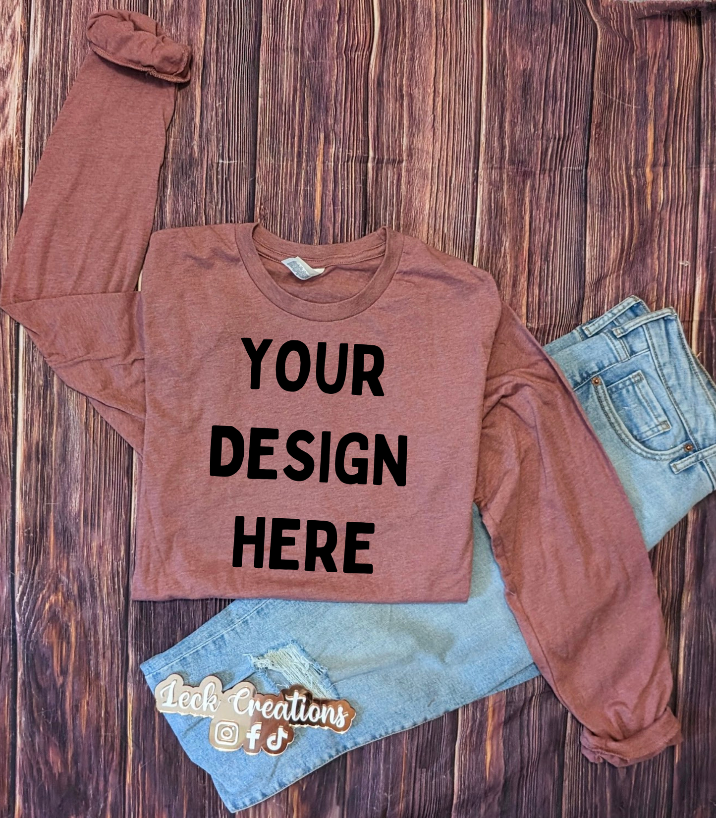 Custom Design Bella Long Sleeve 3501