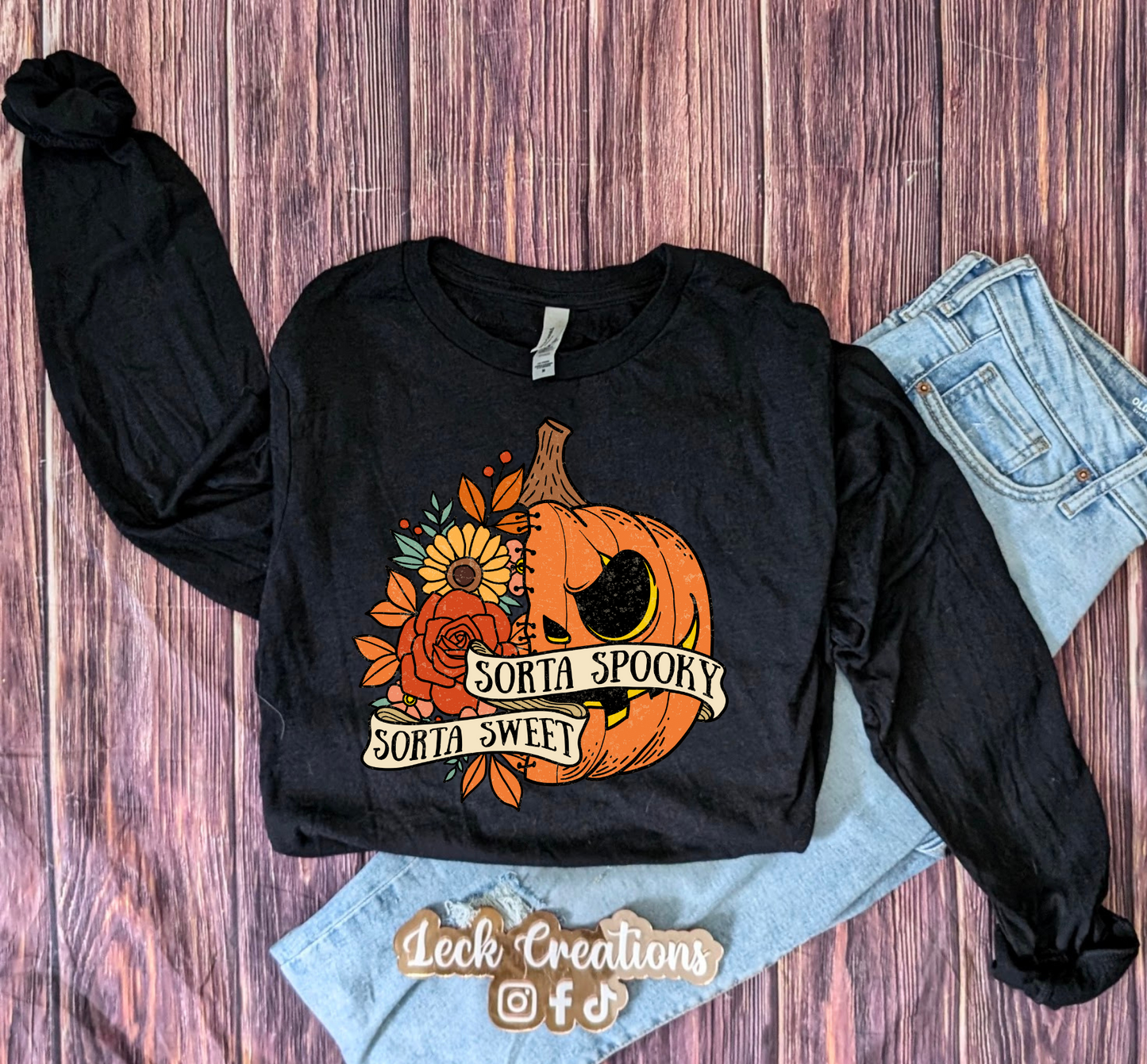 Sorta Spooky Sweet Bella Long Sleeve 3501