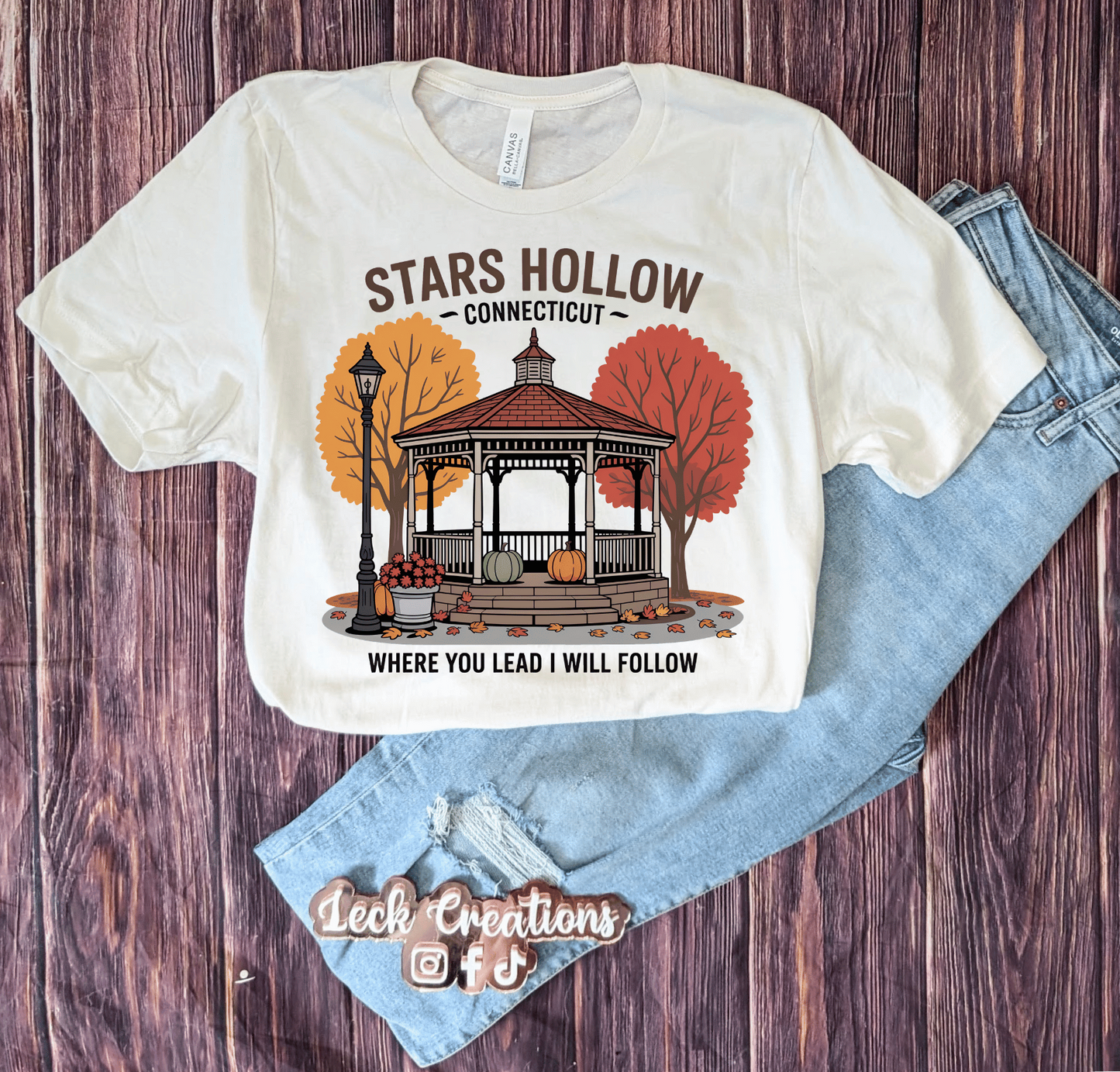 Stars Hollow Fall Bella Unisex T-Shirt