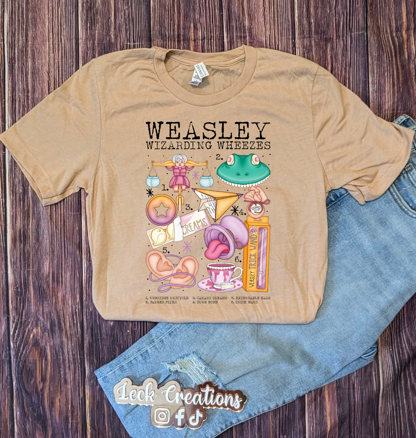 Weasley Wheezes Bella Unisex T-Shirt