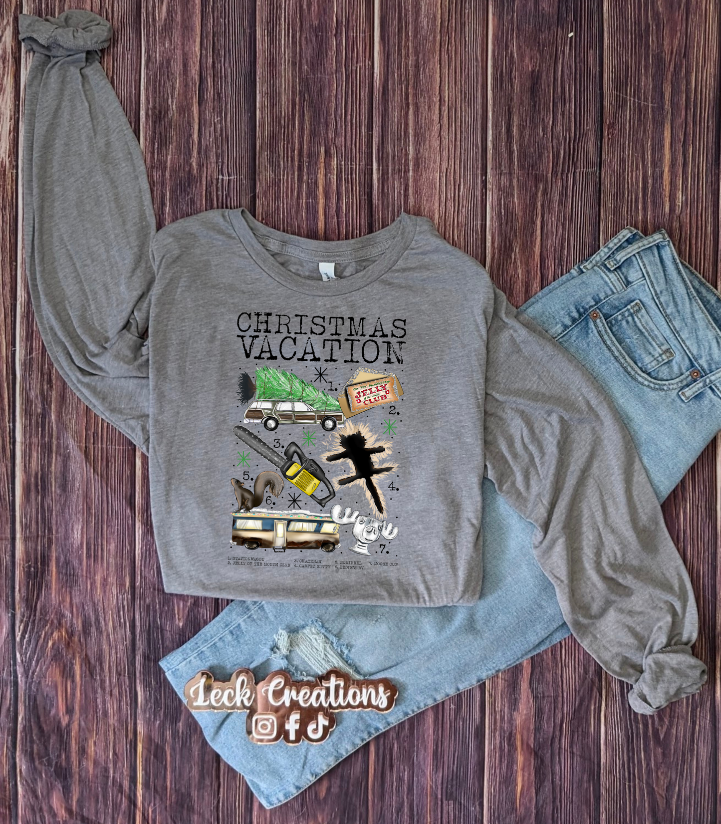 Christmas Vacation Bella Long Sleeve 3501