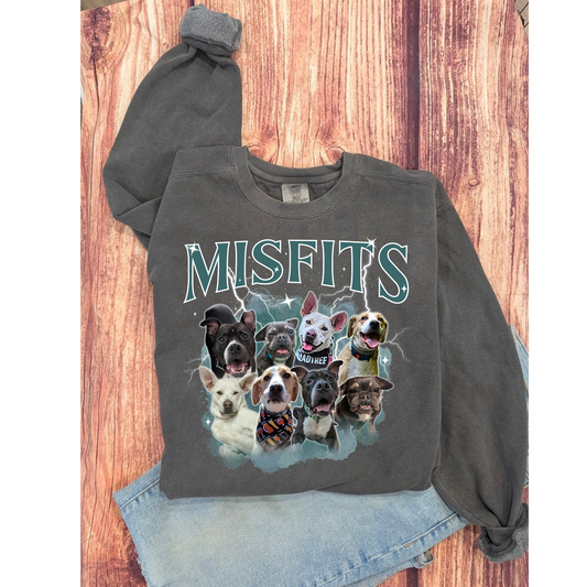 Custom Bootleg Photo Collage Comfort Colors Crewneck