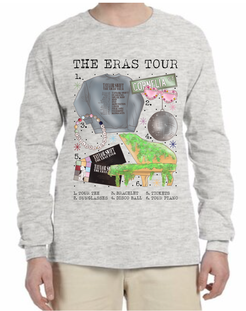 Eras Tour (multiple options) Fruit of the Loom Long Sleeve 4930