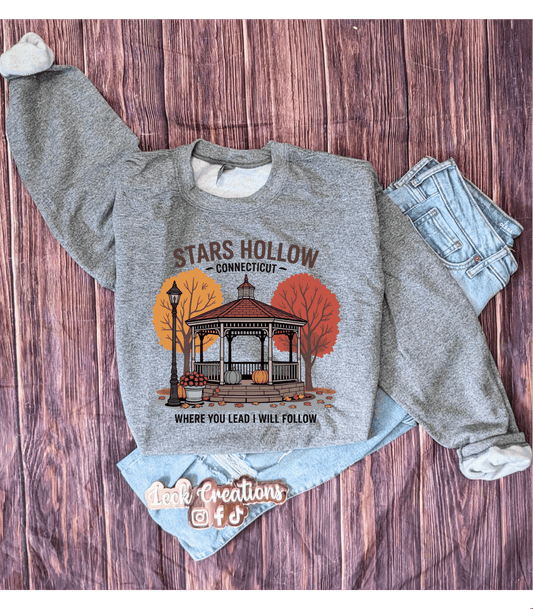 Stars Hollow Fall Gildan Unisex Crewneck
