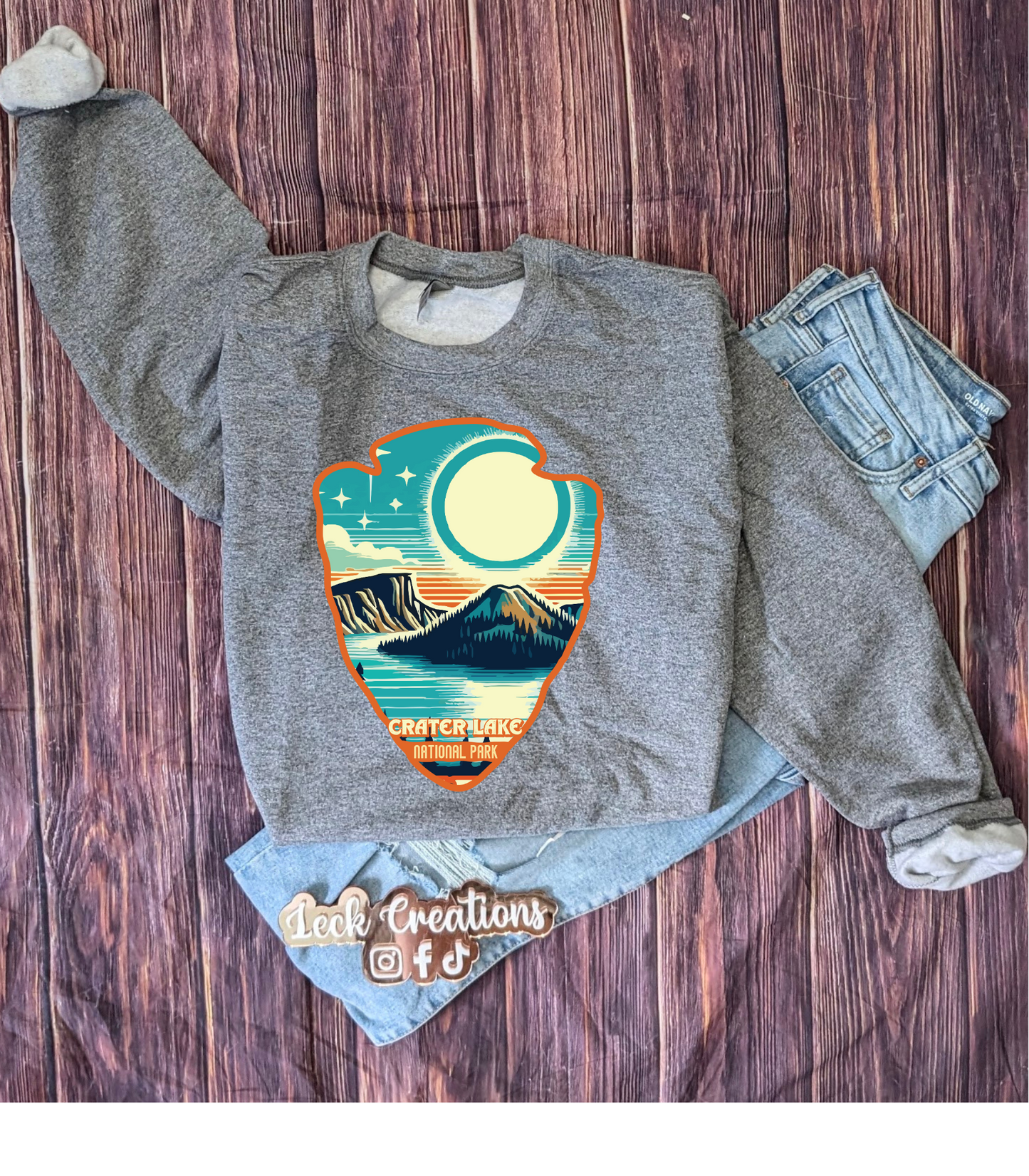 Custom National Park Gildan Unisex Crewneck