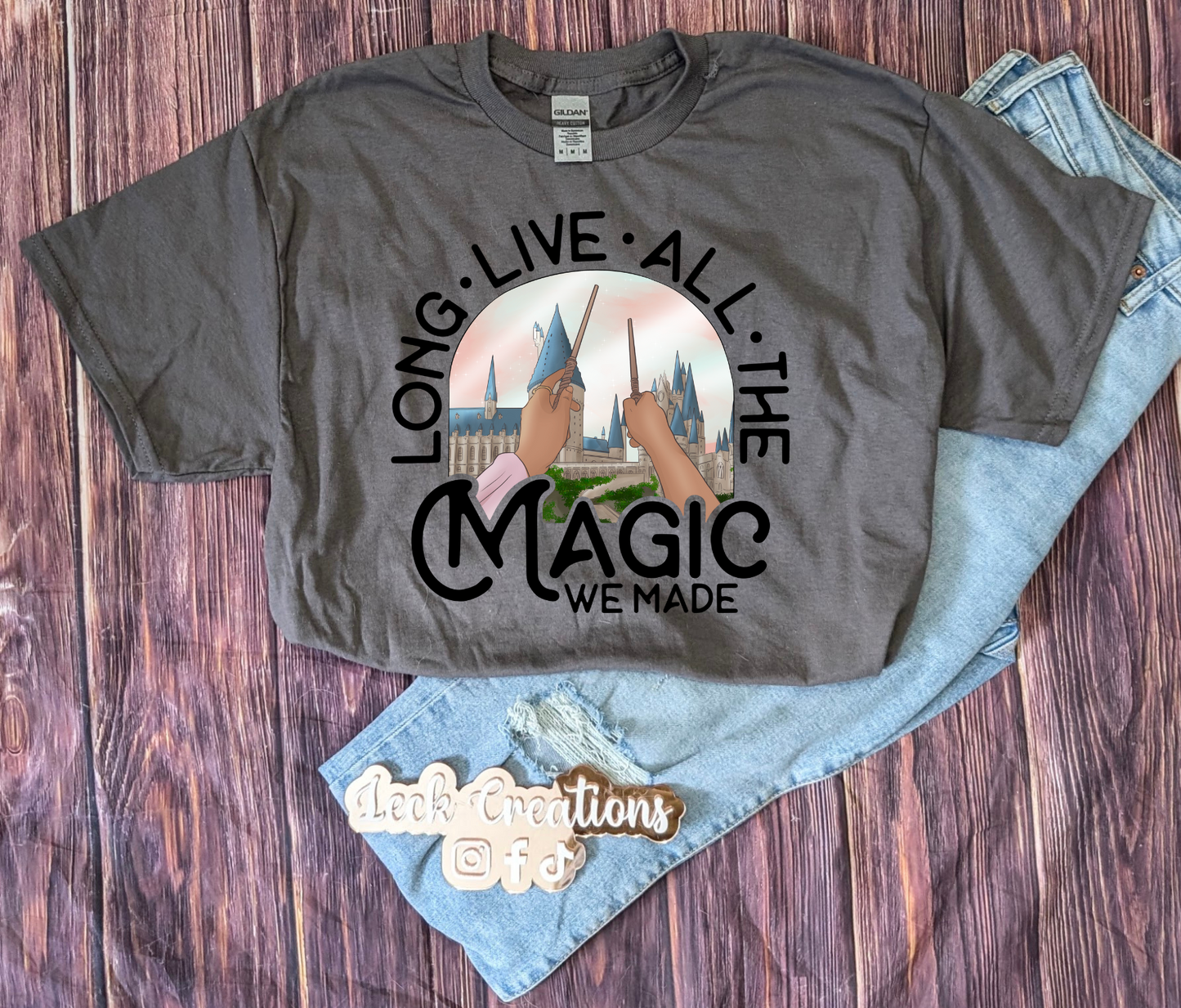 Live Long the Magic Unisex Gildan G500 Cotton T-Shirt