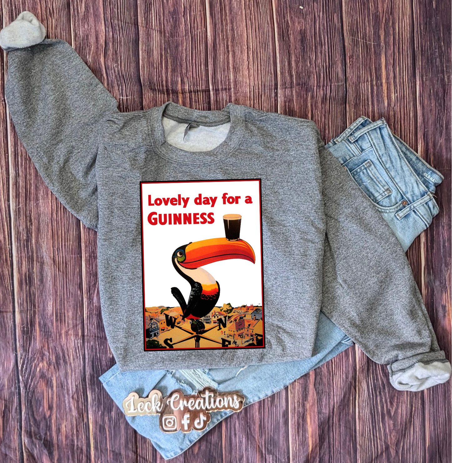 Guinness Gildan Unisex Crewneck