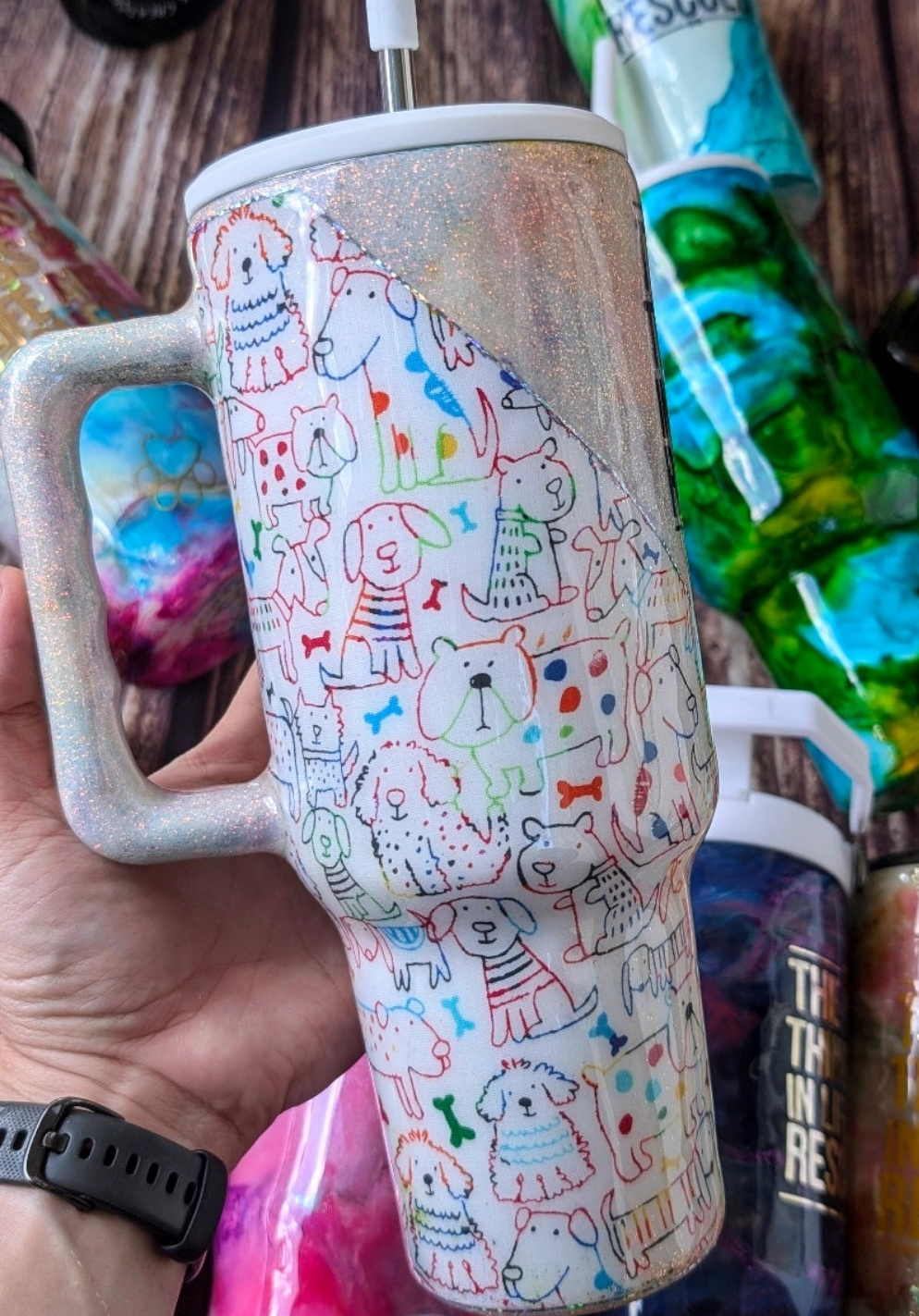 The Best Things in Life are Rescued Tumbler