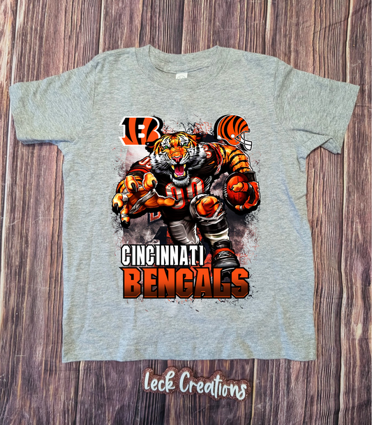 Cincy Tiger Toddler Rabbit Skins T-Shirt