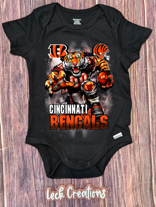 Cincy Tiger Onesie