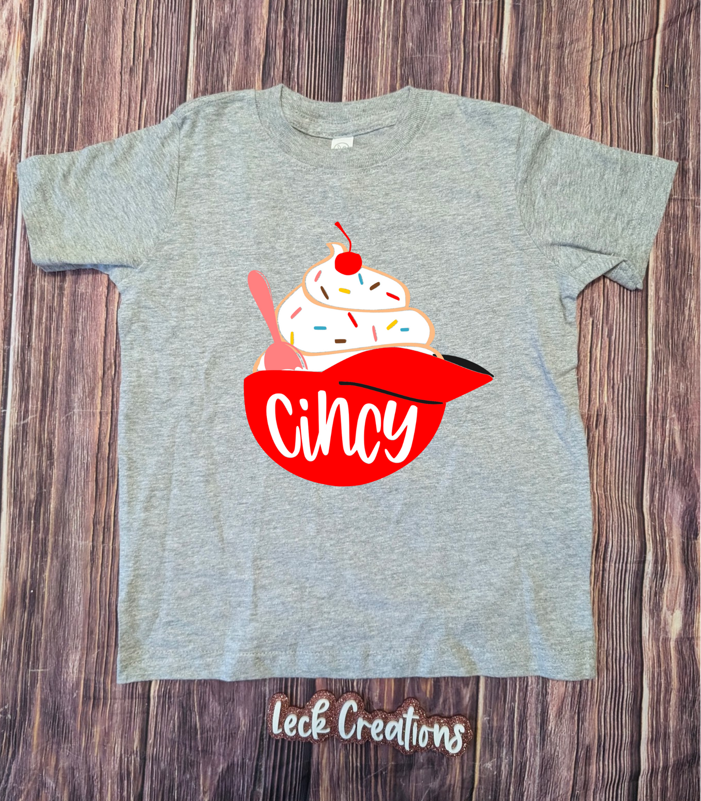 Reds Ice Cream Toddler Gildan T-Shirt