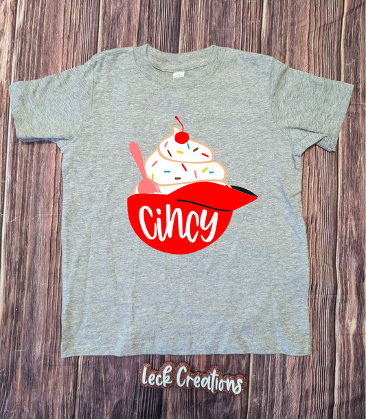 Reds Ice Cream Toddler Gildan T-Shirt