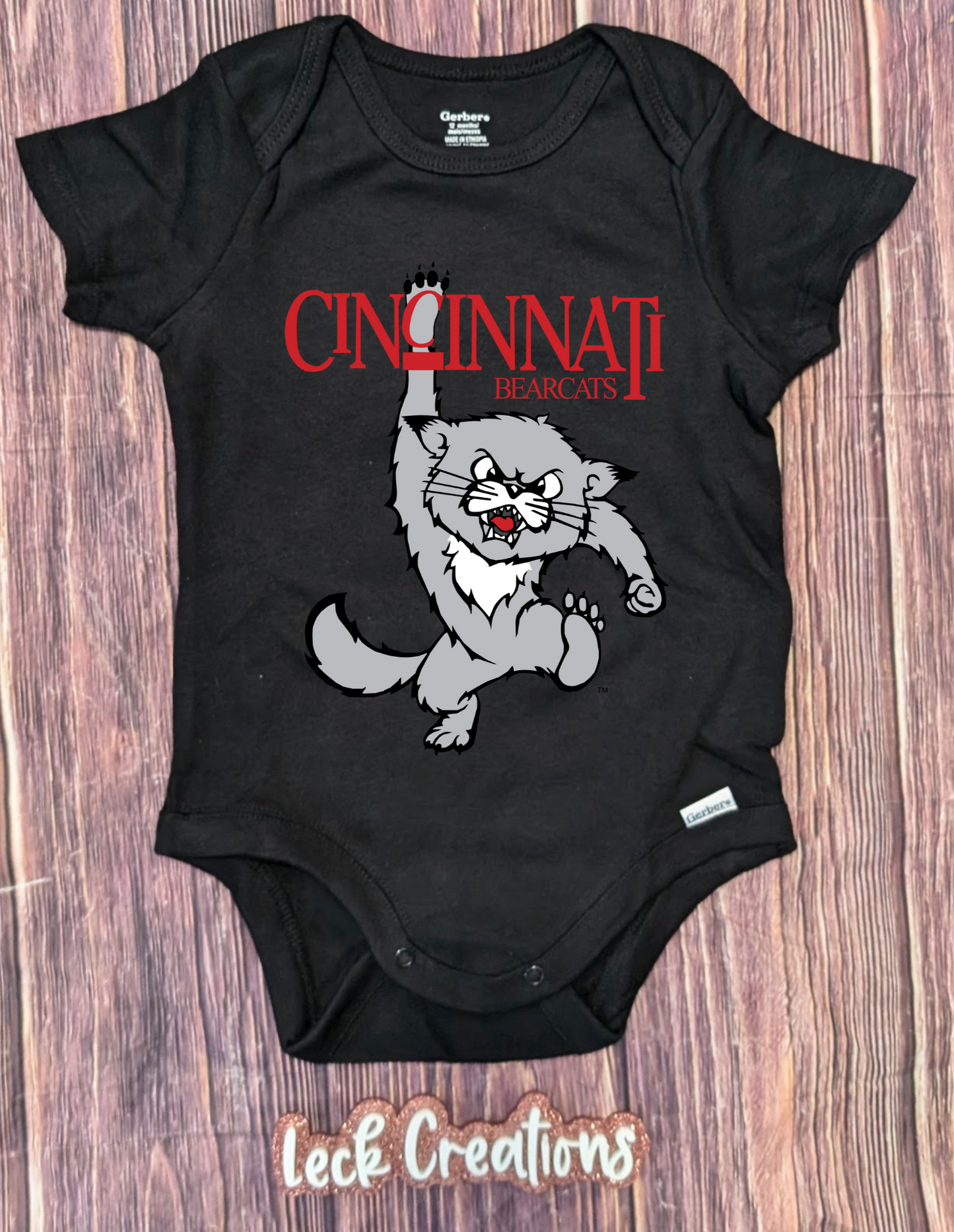 Cincy Cats Onesie