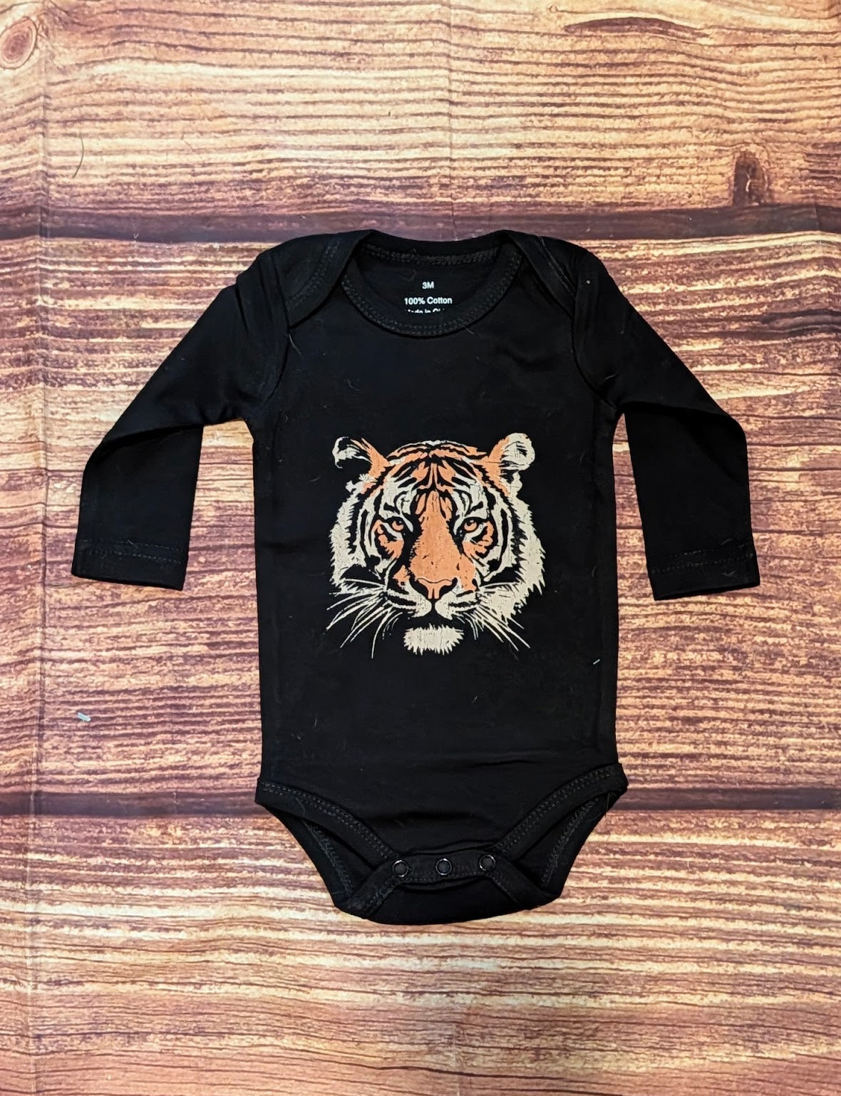 Tiger Long Sleeve Onesie