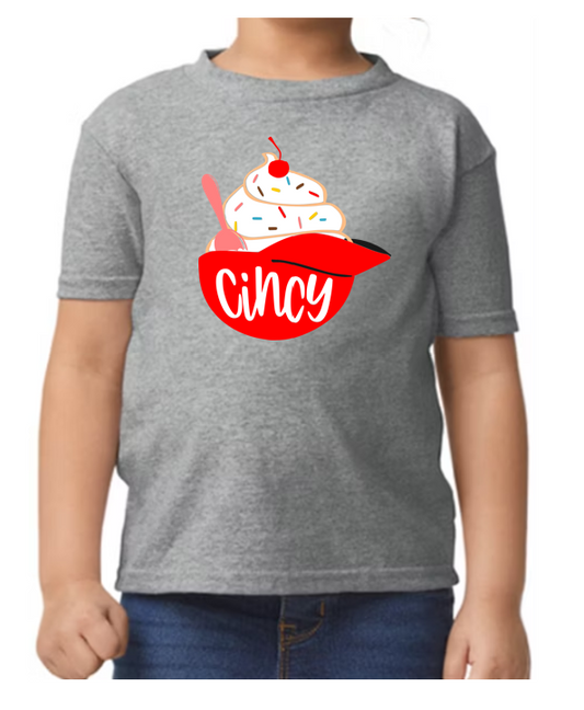 Reds Ice Cream Toddler Gildan T-Shirt