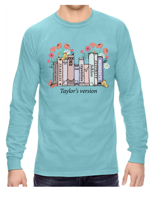 Book Albums (multiple options) Comfort Colors Long Sleeve
