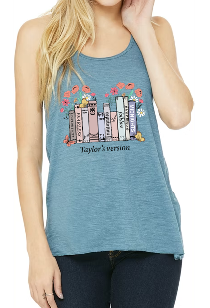 Book Albums Woman's Tank Top (Multiple Styles)