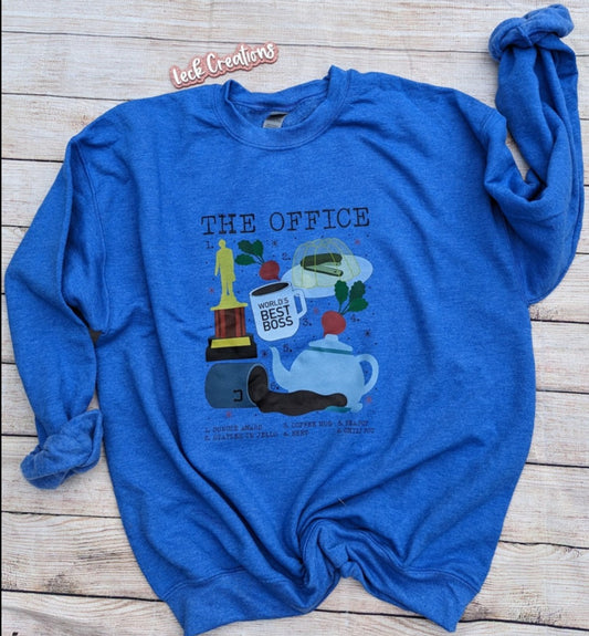 Office Themed Gildan Unisex Crewneck