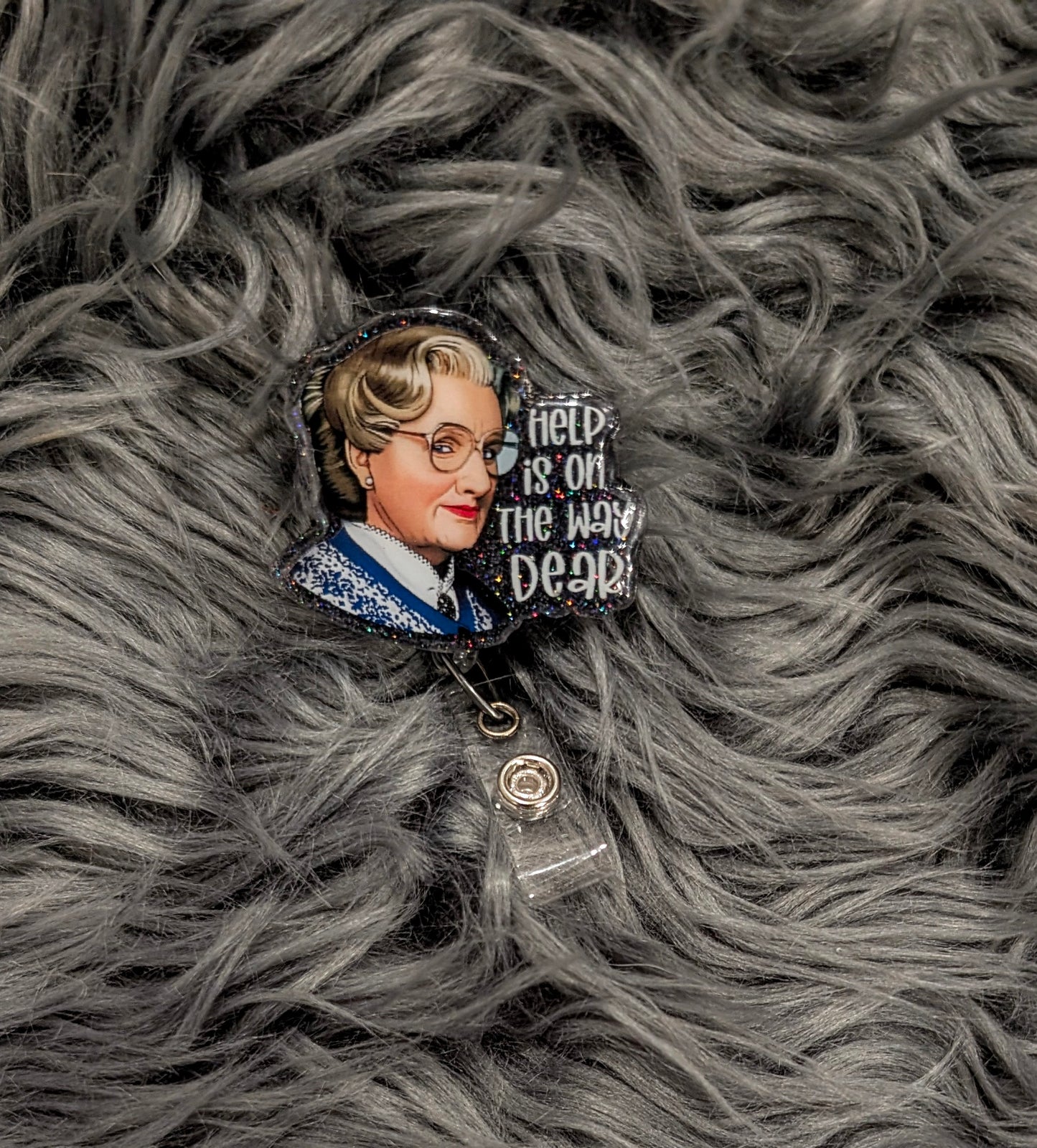 Help is on the Way Dear Badge Reel ATTACHMENT ONLY