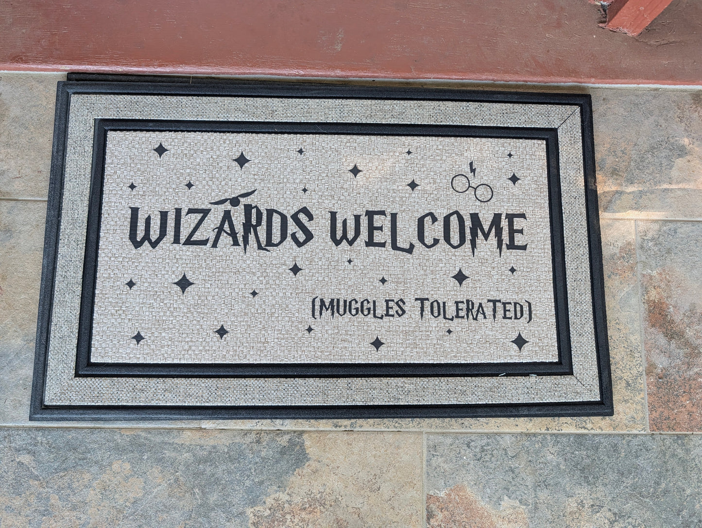 Wizards Welcome Muggles Tolerated Doormat