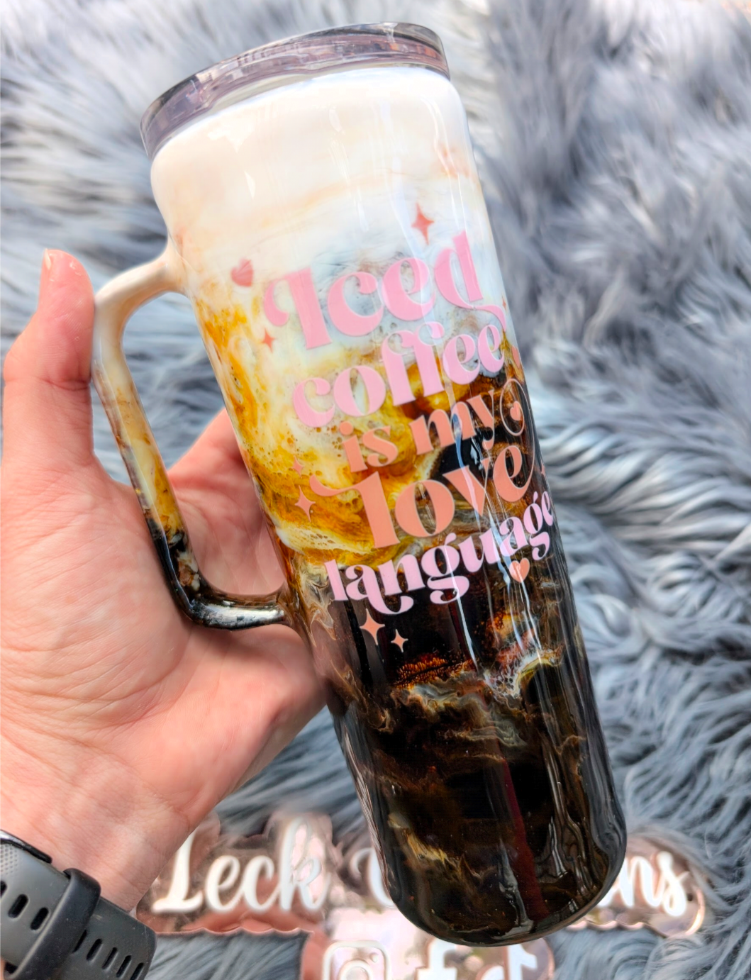 Coffee Swirl Tumbler