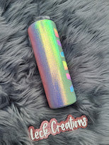 Custom Opal Rainbow Tumbler