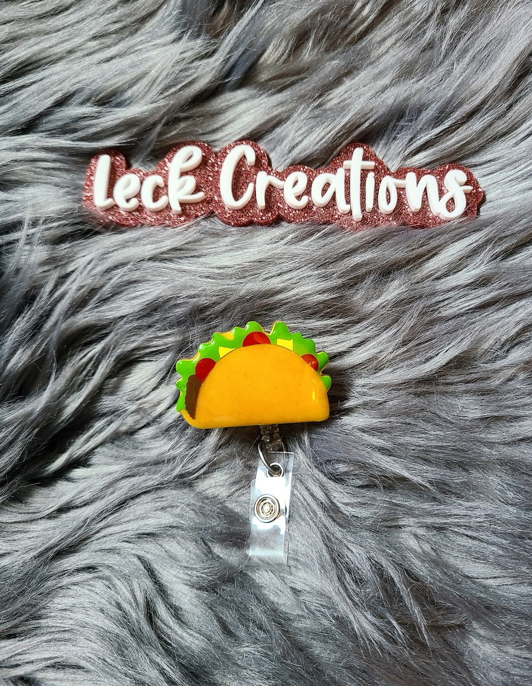 Taco Badge Reel ATTACHMENT ONLY