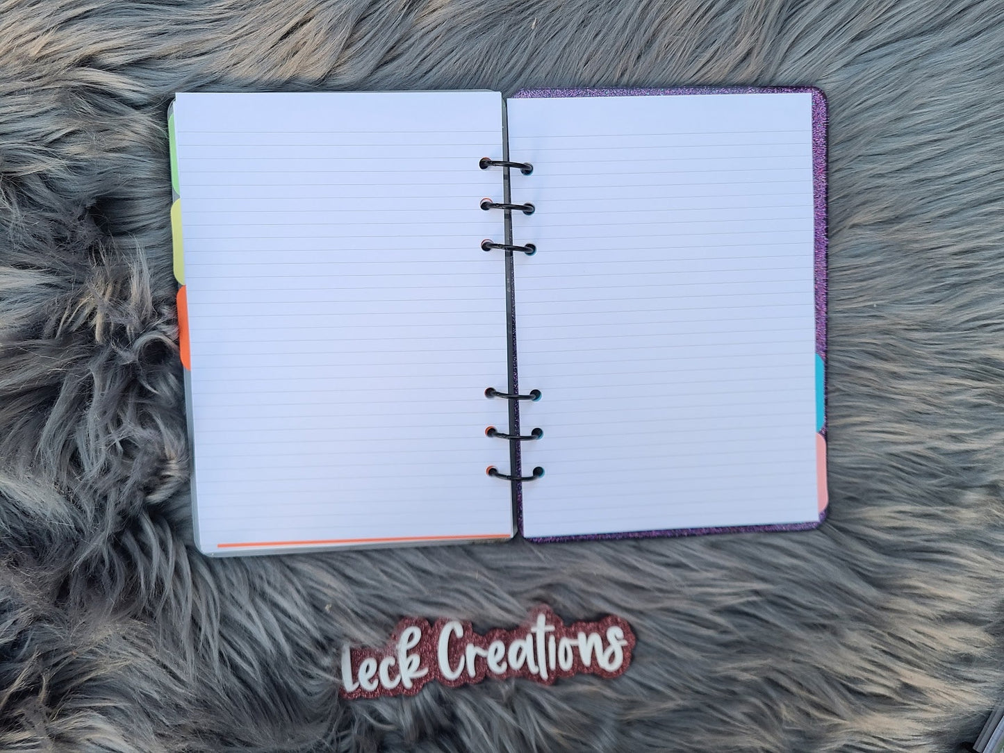 RTS Leopard Print Pastel Rainbow Notebook Planner